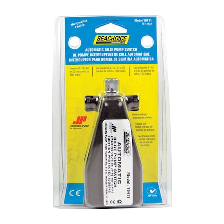 Seachoice Seachoice Bilge Pump Switch ABS Plastic 19411